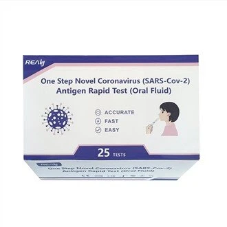 Test salivaire antigénique rapide COVID-19